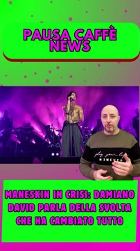 Maneskin in crisi Damiano David parla della svolta che ha cambiato tutto..