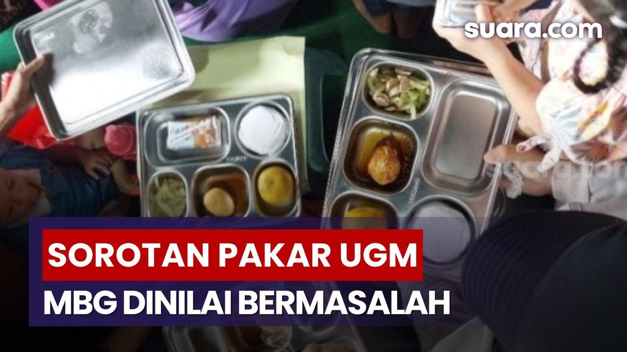 Pakar UGM Soroti masalah Program MBG, Sebut Banyak Cacat Sejak Awal dan Dirancang untuk Bancakan?