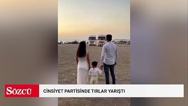 Cinsiyet partisinde tırlar yarıştı
