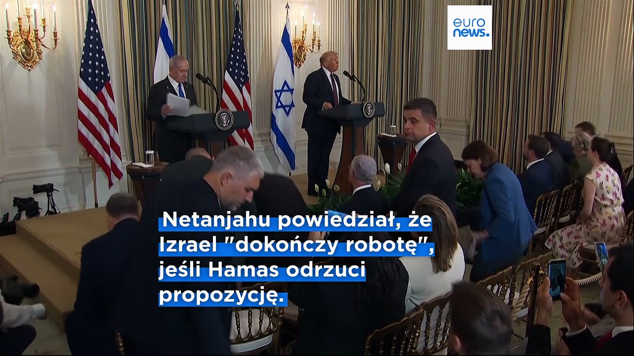 Netanjahu przeprasza za atak w Katarze, Trump zapowiada, że pokój w Strefie Gazy jest "bardzo blisko"