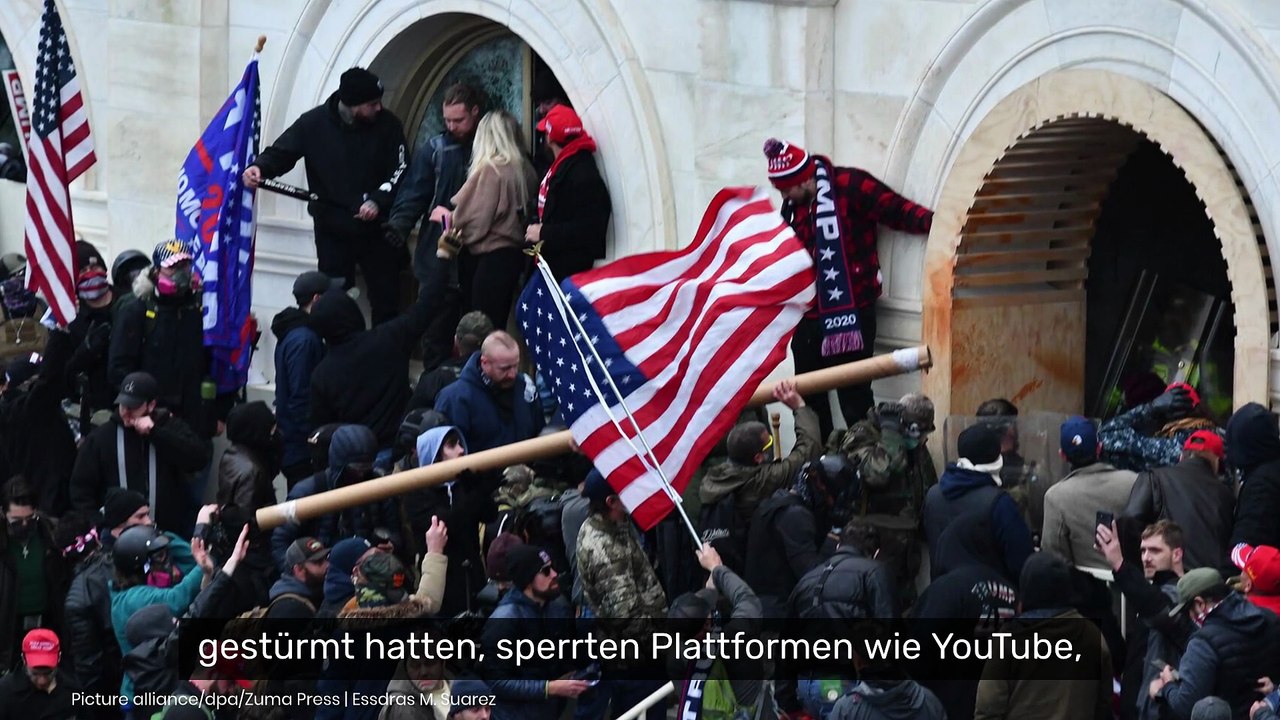 So viel zahlt YouTube für die Accountsperre des US-Präsidenten