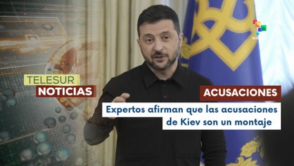 Pdte. de Ucrania acusó a Rusia de utilizar buques petroleros para lanzar drones