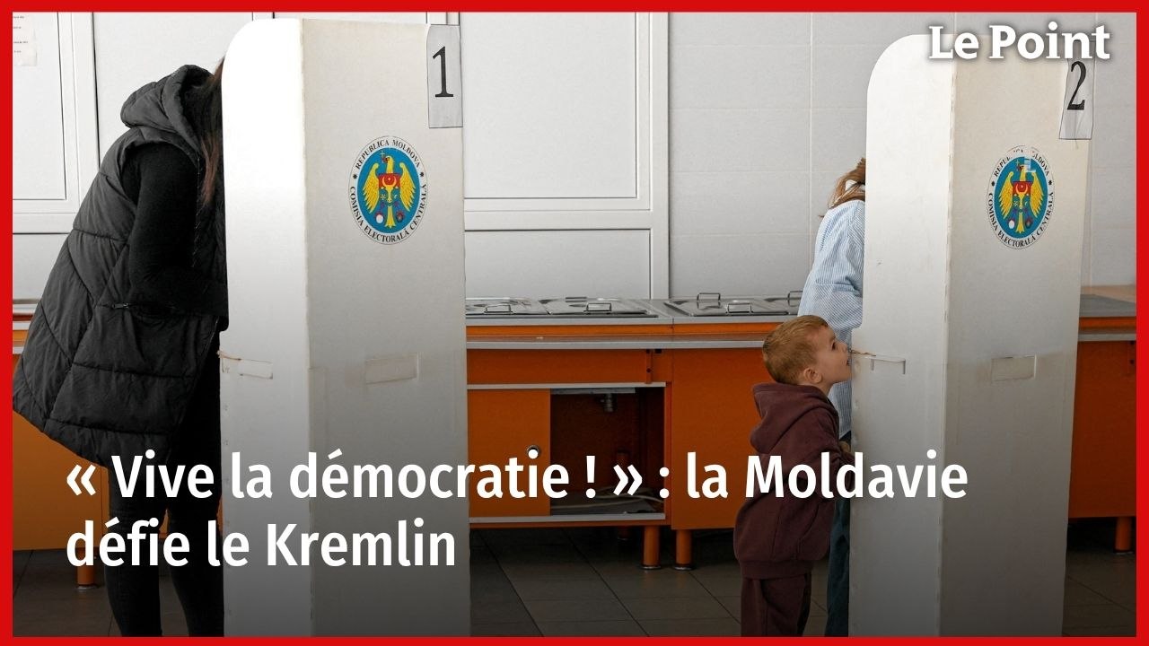 « Vive la démocratie ! » : la Moldavie défie le Kremlin