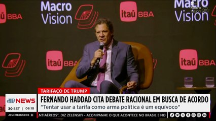 Haddad cita discussão “racional” com os EUA após tarifaço