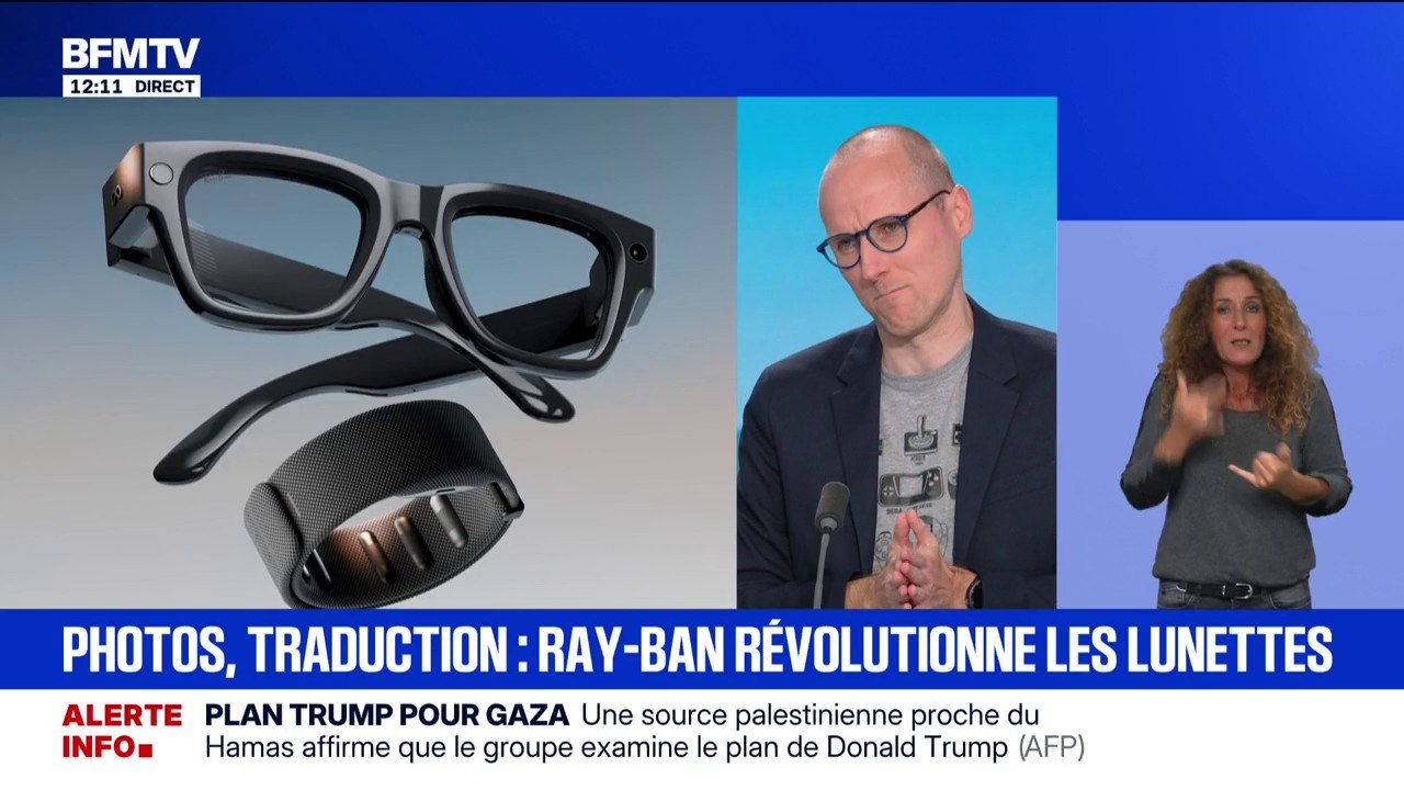 Meta dévoile les Meta Ray-Ban Display, les premières lunettes connectées avec un écran intégré