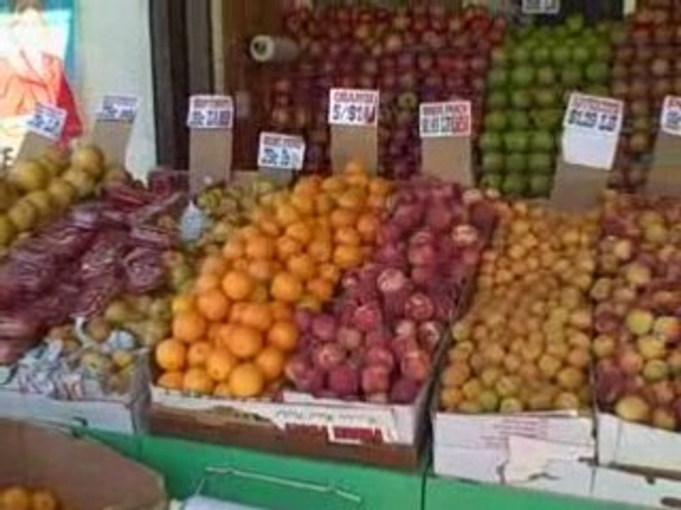 Russian shop - fruits