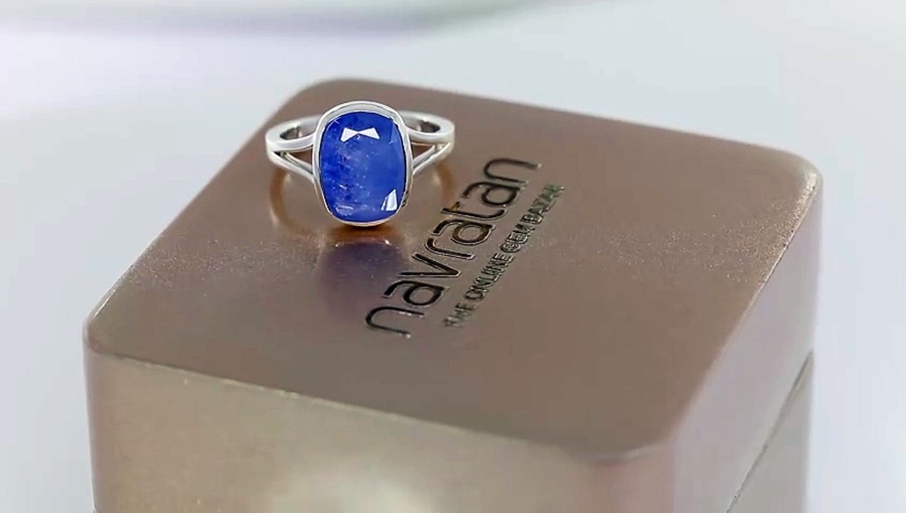 Beautiful Blue Sapphire Ring At Navratan