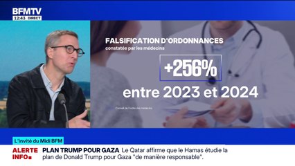 Ordonnances falsifiées: "C'est quasiment quotidien", confie le porte-parole de la fédération des pharmaciens de France