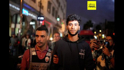 Protesters led by youth clash with Police in Morocco