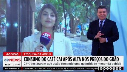 Pesquisa revela queda no consumo de café entre brasileiros
