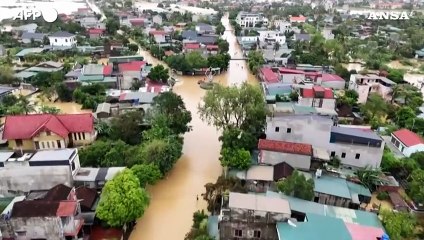 Il tifone Bualoi travolge il Vietnam, morti e dispersi