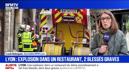 Lyon: trois blessés, dont deux graves, après une explosion dans un restaurant