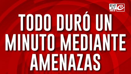 Motochorros robaron kiosco y lo desvalijaron en menos de un minuto