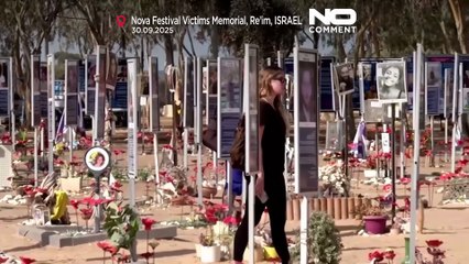 Les Israéliens expriment leur espoir alors que Trump dévoile une proposition de paix au mémorial de Nova