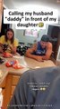 Calling my husband daddy in front of my family 🤣🤪😜🥰#funny #prank #family #comedy #funnyvideo
