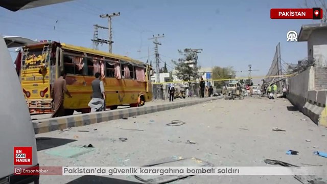 Pakistan’da güvenlik karargahına bombalı saldırı