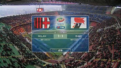 Milan-Bari 1-1 ( Scudetto 2011⁄12 )