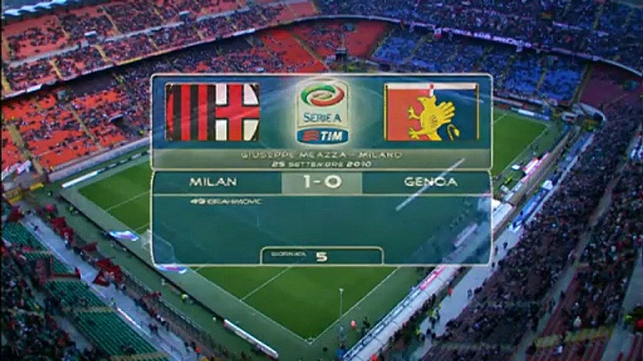 Milan-Genoa 1-0 ( Scudetto 2011⁄12 )