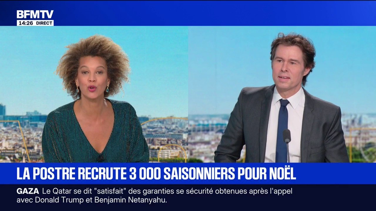 La Poste va recruter 3.000 saisonniers pour les fêtes de fin d'année