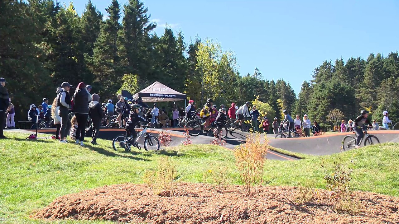 Inauguration de la pumptrack à New Richmond