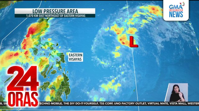 LPA, posibleng pumasok sa loob ng PAR; tatawaging Bagyong Paolo kung lalakas pa | 24 Oras