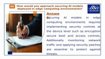 Top 10 Ai Security Expert Interview Questions and Answers For 2025 | Part 7