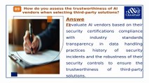 Top 10 Ai Security Expert Interview Questions and Answers For 2025 | Part 9