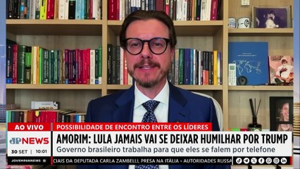 Celso Amorim diz que Lula “jamais se deixará humilhar” por Trump; Deysi e Thulio comentam