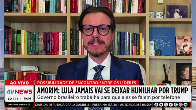 Celso Amorim diz que Lula “jamais se deixará humilhar” por Trump; Deysi e Thulio comentam
