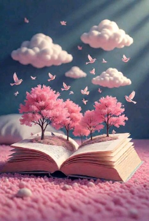 pages bloom with dreams