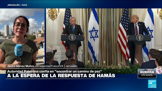 Hamás estudia el plan de Trump; Netanyahu asegura que Israel permanecerá en la mayor parte de Gaza