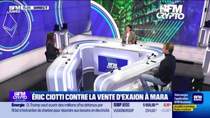 BFM Crypto, le Club : Éric Ciotti contre la vente d'Exaion à Mara - 30/09