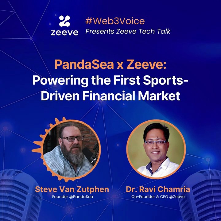 ⚽Powering the First Sports-Driven Financial Market. Steve Van Zutphen, Founder, PandaSea