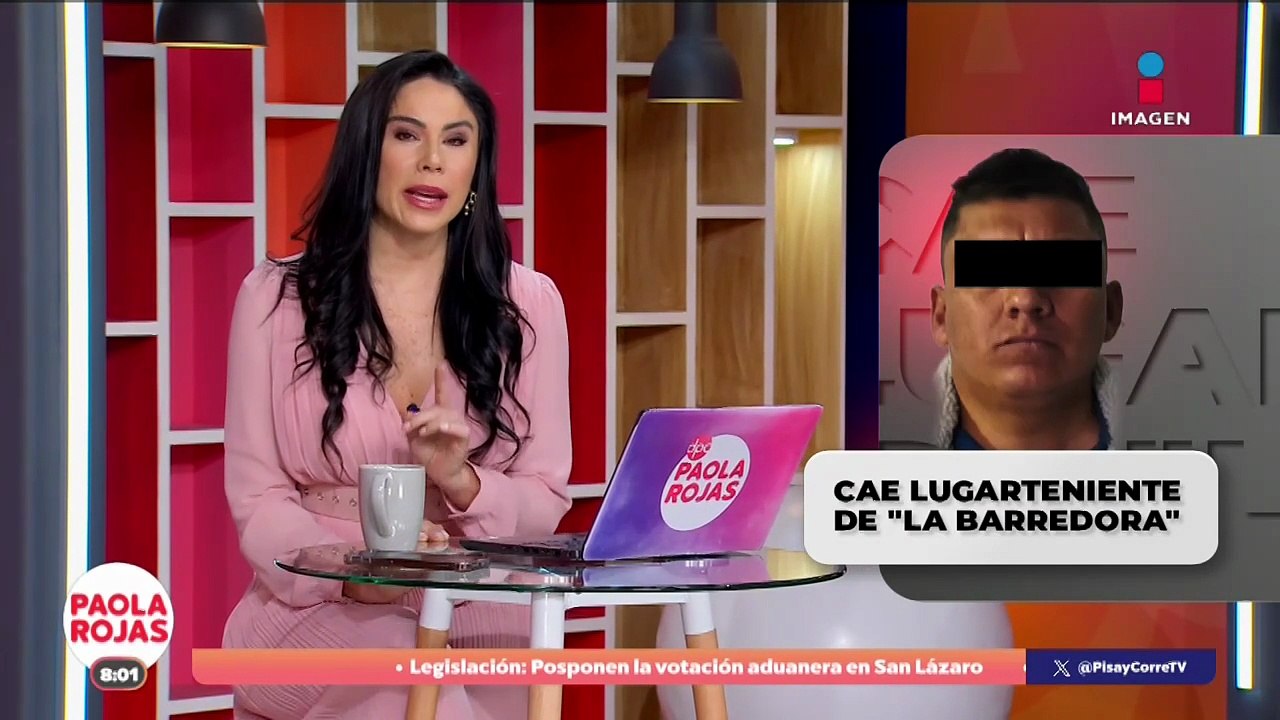 Detienen en Jalisco al presunto líder de “La Barredora”  | DPC con Paola Rojas