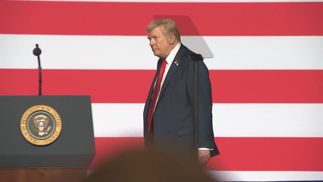 Trump Jokes About Firing Marine Corps for Not Applauding Him at Quantico