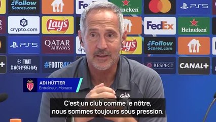 Monaco - Hütter prudent avant la réception de City