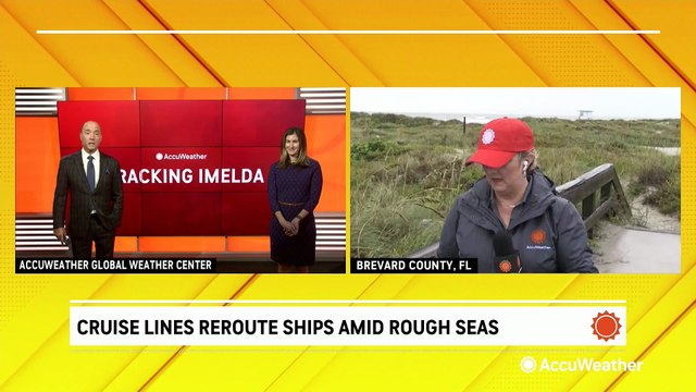 Cruise lines reroute ships amid rough seas