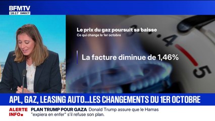 APL, gaz, leasing social: voici tous les changements à savoir pour le 1er octobre