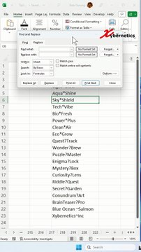Remove asterisks in Excel - Excel Tips and Tricks