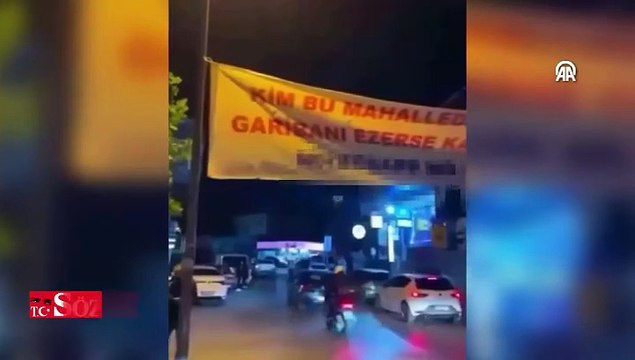İzinsiz pankart asılmasına ilişkin 6 zanlı yakalandı