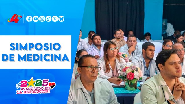 III Simposio de Medicina: médicos especialistas 🧠 fortalecen conocimientos en Rivas 🇳🇮