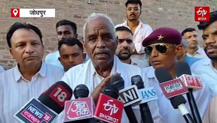 जोधपुर जेल के बाहर इंतजार करते रहे सांसद अमराराम, वांगचुक से नहीं मिलने दिया