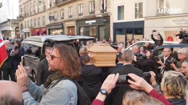 Les images des obsèques de Claudia Cardinale à Paris