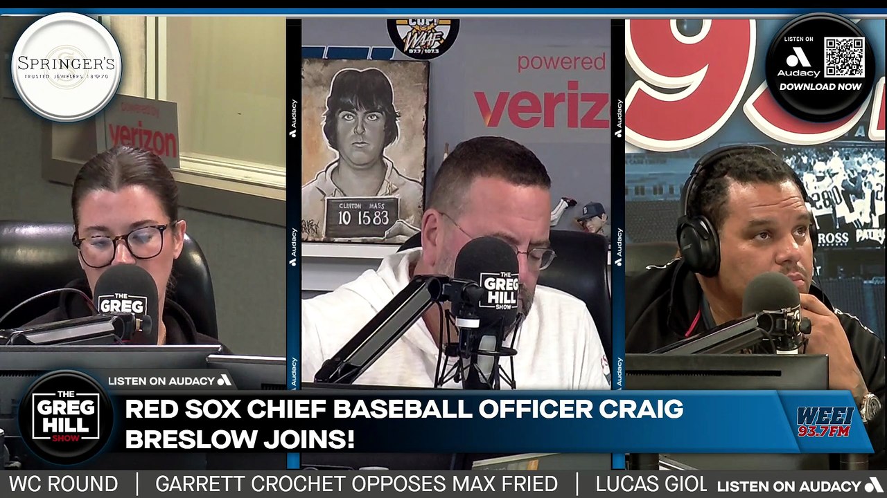 Red Sox CBO Craig Breslow Joins!