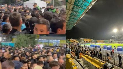 ¡Caos en la entrada del Kairat-Real Madrid! Más de 30,000 fans intentan ingresar a un estadio con capacidad para 23,000 ⚽