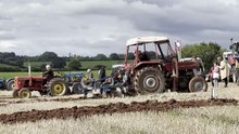 Martyn Smale of Cheriton Fitzpaine competing at Cheriton Fitzpaine Ploughing Match, video Alan Quick IMG_3577