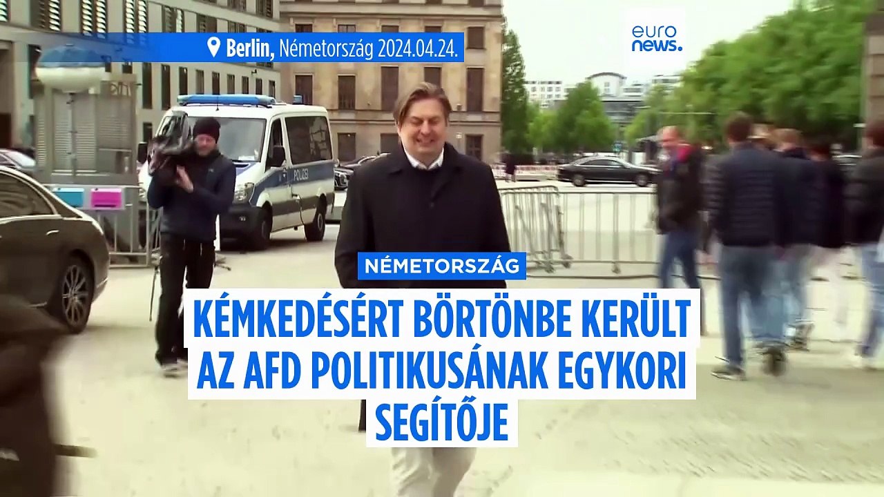 AfD-közeli kémügy: majdnem 5 év börtön Maximilian Krah ex-alkalmazottjának
