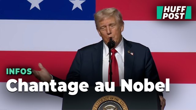 Donald Trump veut le prix Nobel (mais assure que ce n'est pas pour lui)