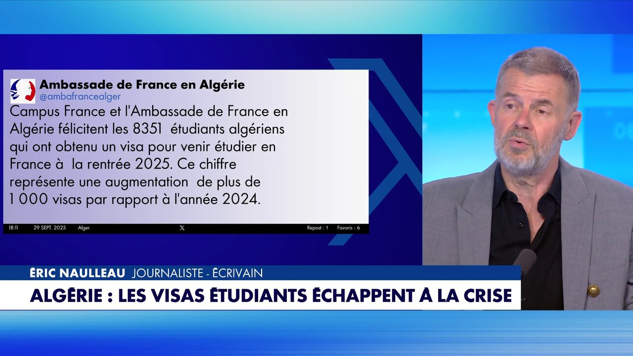 Éric Naulleau : «Nous nous félicitons de nous soumettre à l'Algérie»