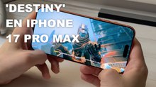 Muestra de juego en iPhone 17 Pro Max